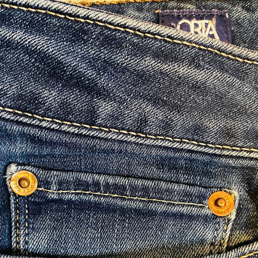 Lucky Brand Lolita Womens ORTA Premium blue jeans size 12/31 - Picture 11 of 11